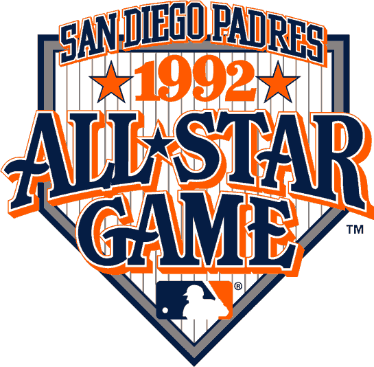 MLB All-Star Game 1992 Primary Logo iron on transfers for clothing